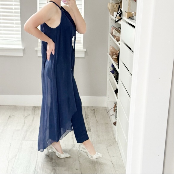 Trina Turk Caped Jumpsuit - Picture 4 of 10